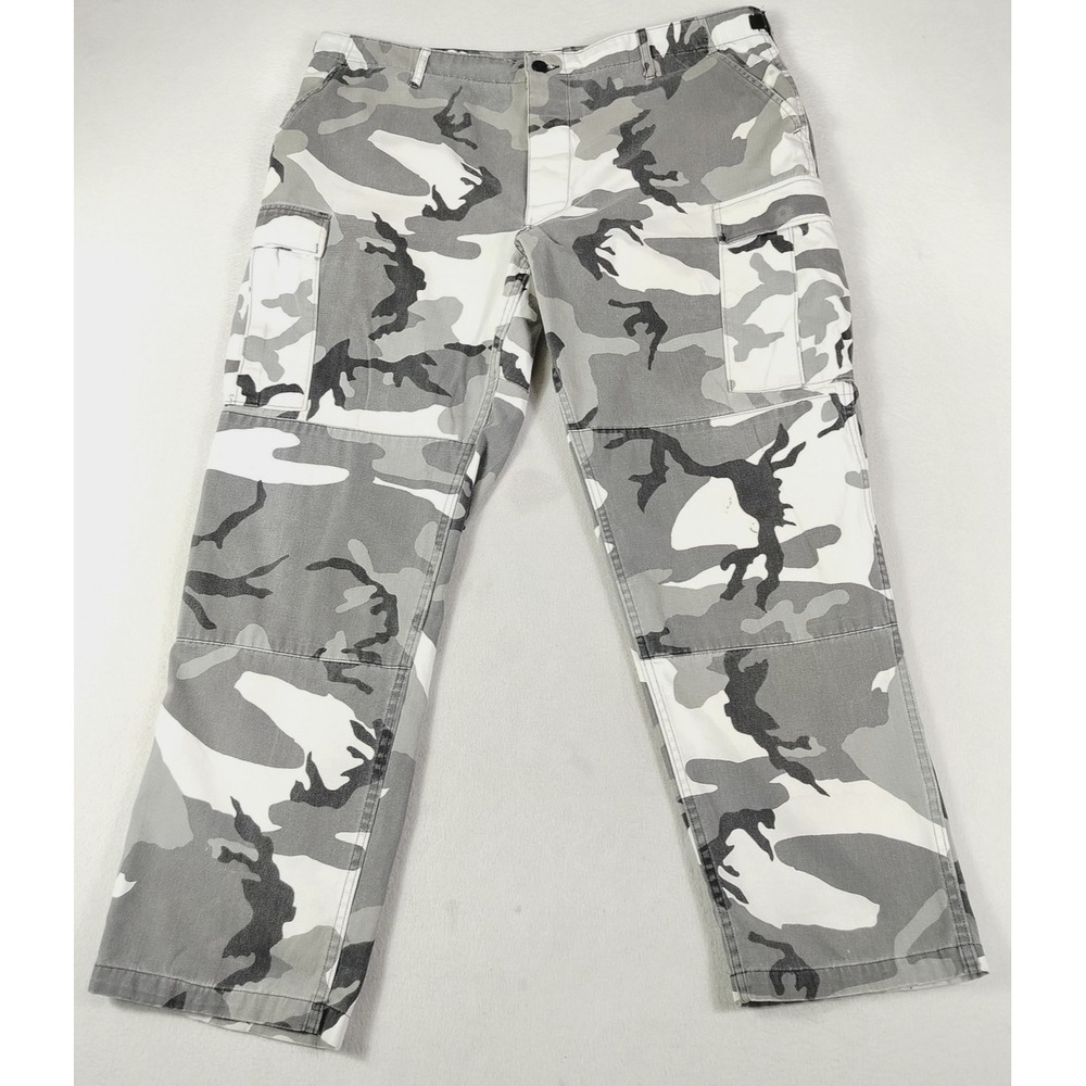 Propper Cargo Pants Mens 43 XL Gray Camo Combat Military Workwear Tactical